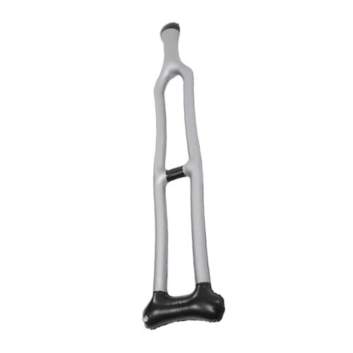 FOMIYES PVC Aufblasbare Walkingstift Realistische Rohrpropie Halloween Krücke Spielzeugsimulation Blow Arm Crutch Aufblasbare Walker -Requisiten Für Kinder Cosplay Party Dekoration von FOMIYES