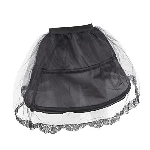 FOMIYES Petticoat Unterrock Verstellbar Schwarzes Unterkleid für Cosplay Hochzeitskleid Partykleid Elastischer Taillenrock für Frauen Vielseitig Einsetzbar für Verschiedene Anlässe FOMIYES Petticoat Unterrock Verstellbar Schwarzes Unterkleid für Cosplay Hochzeitskleid Partykleid Elastischer Taillenrock für Frauen Vielseitig Einsetzbar für Verschiedene Anlässe von FOMIYES