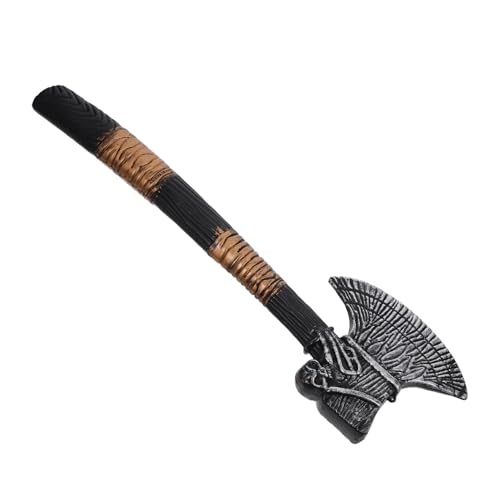 FOMIYES Piraten- - Gefälschtes Beil Schaumstoff Halloween Axe Prop -Halloween-Requisite Halloween Halloween- Gefälschte Black PVC von FOMIYES