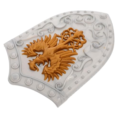 FOMIYES Plastikschild Mittelalterliches Zubehör So Tun, Als Würde Man Schild Wikingerspielzeug Leistungsschild Cosplay-Schild Spielzeugschild Cosplay Kinderschild Ritterschild von FOMIYES