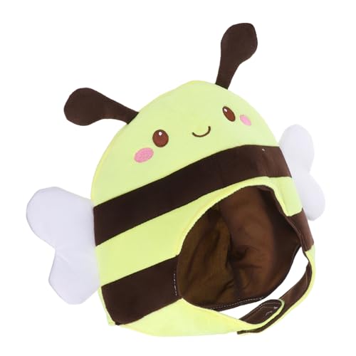 FOMIYES Plüsch Bienen Kopfbedeckung Vollkopf Honigbiene Kostüm Tiermütze Flauschig Kuschelig Für Tierpartys Karneval Weihnachten Halloween FOMIYES Plüsch Bienen Kopfbedeckung Vollkopf Honigbiene Kostüm Tiermütze Flauschig Kuschelig Für Tierpartys Karneval Weihnachten Halloween von FOMIYES