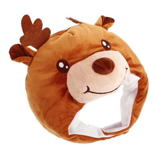 FOMIYES Plüsch Elch Kostüm Hut für Weihnachten Lustige Weihnachtsmütze Requisiten für Party und Fotografie für Cosplay und Maskeraden Wiederverwendbar und FOMIYES Plüsch Elch Kostüm Hut für Weihnachten Lustige Weihnachtsmütze Requisiten für Party und Fotografie für Cosplay und Maskeraden Wiederverwendbar und von FOMIYES