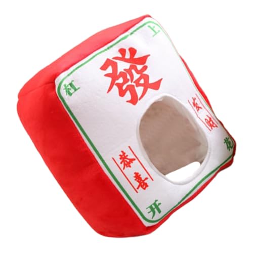 FOMIYES Plüsch Mahjong Hut für Partys Niedlicher Dekorativer Hut Witziges Fotorequisit für Feierlichkeiten Weichem Baumwollmaterial Langlebig für Auftritte FOMIYES Plüsch Mahjong Hut für Partys Niedlicher Dekorativer Hut Witziges Fotorequisit für Feierlichkeiten Weichem Baumwollmaterial Langlebig für Auftritte von FOMIYES