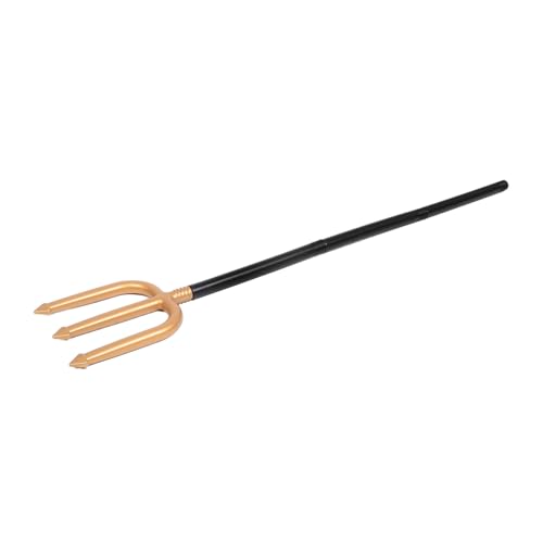 FOMIYES Prop Plastic Pitchfork Golden Prop Toy Plastic Plastik Pitchfork Für Kostümpartys Gold Pitchabel Zauberstab Für Halloween Für Maskerade FOMIYES Prop Plastic Pitchfork Golden Prop Toy Plastic Plastik Pitchfork Für Kostümpartys Gold Pitchabel Zauberstab Für Halloween Für Maskerade von FOMIYES