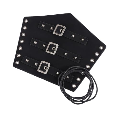 FOMIYES Punk Kunstleder Armstulpen für Herren Damen rutschfeste Leichte Armbänder für Rollenspiele Halloween Tägliches Bühnenauftritte FOMIYES Punk Kunstleder Armstulpen für Herren Damen rutschfeste Leichte Armbänder für Rollenspiele Halloween Tägliches Bühnenauftritte von FOMIYES