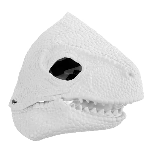 FOMIYES Realistische Dinosauriermaske Beweglichem für Halloween Kostümpartys Cosplay Requisiten und Thematische Veranstaltungen von FOMIYES