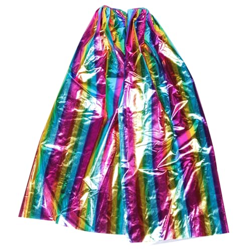 FOMIYES Regenbogen Umhang Buntes Kostüm Cape Party Dekoration Cosplay Umhang für Jungen und Mädchen Einheitsgröße ca Leichtes und Bequemes Material für Fasching und Halloween FOMIYES Regenbogen Umhang Buntes Kostüm Cape Party Dekoration Cosplay Umhang für Jungen und Mädchen Einheitsgröße ca Leichtes und Bequemes Material für Fasching und Halloween von FOMIYES