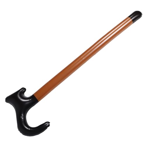 FOMIYES Retro-krücken des Alten Mannes Alter Mann Kostüm Für Opa Kostüm Für Weißer Stock Kostüm Für Alte Menschen Altes Herrenkostüm Für Light Brown Plastik von FOMIYES