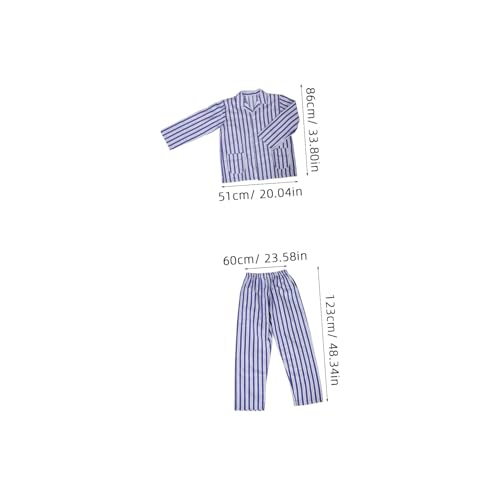 FOMIYES Satz Reine Baumwoll -Patientengarderobe Cosplay Hose Zeigen Halloween verkleiden sich thematisiert Party kostüm Kindermantel schrubbt Baumwolle von FOMIYES