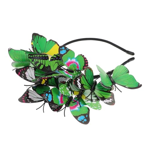 FOMIYES Schmetterlings Haarreif für Braut Leichter Kopfschmuck für Hochzeit Fotoshooting und Bühnenauftritte Wald Themen Haarkrone für Damen und Mädchen Vielseitiges Accessoire FOMIYES Schmetterlings Haarreif für Braut Leichter Kopfschmuck für Hochzeit Fotoshooting und Bühnenauftritte Wald Themen Haarkrone für Damen und Mädchen Vielseitiges Accessoire von FOMIYES