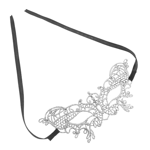 FOMIYES Schmetterlings -augenmaske Maskerade-ball-party-maske Tier-maskerade-maske Venezianische Maske Für Frauen Venezianische Halbmaske Abschlussball Masken Silber Spitze FOMIYES Schmetterlings -augenmaske Maskerade-ball-party-maske Tier-maskerade-maske Venezianische Maske Für Frauen Venezianische Halbmaske Abschlussball Masken Silber Spitze von FOMIYES