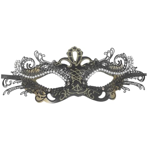 FOMIYES Schmetterlingsmaske für Karneval und Halloween Dekorative Maske mit Funkelnden Pailletten für Partys und Bühnenaufführungen Sorgt für Einen Unvergesslichen Auftritt von FOMIYES