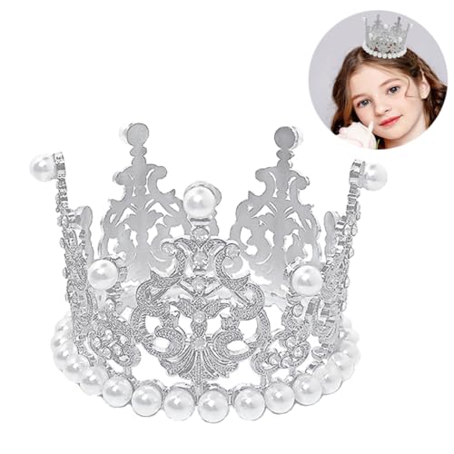 FOMIYES Schmuckvolle Krone für Haaraccessoires zur Geburtstagsfeier Kuchendekoration Silber FOMIYES Schmuckvolle Krone für Haaraccessoires zur Geburtstagsfeier Kuchendekoration Silber von FOMIYES
