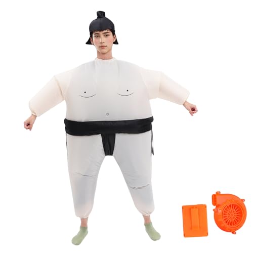 FOMIYES Schwarze Sumo-Tanz-Requisiten für Aufblasbares Kostüm für Erwachsene, lustig Aufblasbares Herrenkostüm aufblasbare Kostüme aufblasbare Anzüge Polyester FOMIYES Schwarze Sumo-Tanz-Requisiten für Aufblasbares Kostüm für Erwachsene, lustig Aufblasbares Herrenkostüm aufblasbare Kostüme aufblasbare Anzüge Polyester von FOMIYES