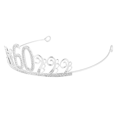 FOMIYES Silberne Kristallkrone Cake Topper Dekoration Nummer Torte Deko für Geburtstagsfeiern Hochzeit und Besondere Anlässe Funkelnde Tiara für Bezaubernde Kuchenverzierungen FOMIYES Silberne Kristallkrone Cake Topper Dekoration Nummer Torte Deko für Geburtstagsfeiern Hochzeit und Besondere Anlässe Funkelnde Tiara für Bezaubernde Kuchenverzierungen von FOMIYES