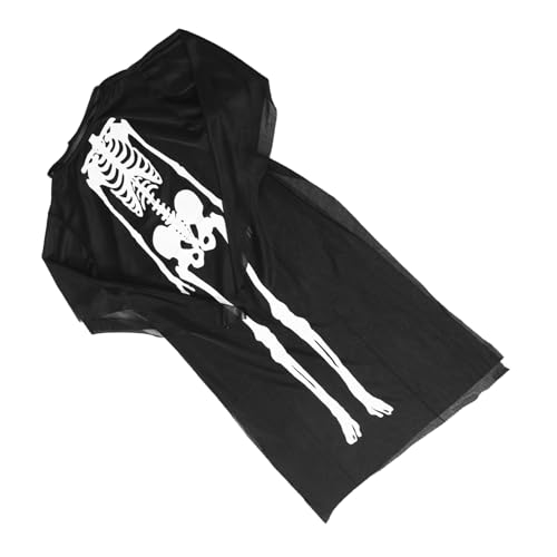 FOMIYES Skelett Kostüm Schwarzes Outfit für Jungen Gruselige Halloween Verkleidung für Cosplay Partys Schaurige Feiern Detaillierte Dekorationen Atmungsaktiver FOMIYES Skelett Kostüm Schwarzes Outfit für Jungen Gruselige Halloween Verkleidung für Cosplay Partys Schaurige Feiern Detaillierte Dekorationen Atmungsaktiver von FOMIYES