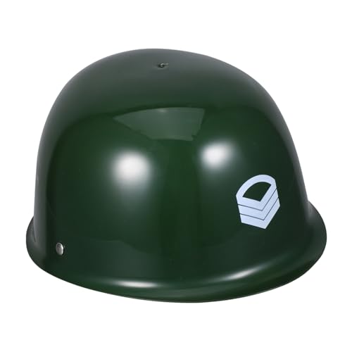 FOMIYES Soldatenhut Cosplay Leichte Kunststoff Mütze Umweltfreundlich und Robust für Rollenspiele Party und Foto Requisiten Lustiges Accessoire für Jungen und Mädchen von FOMIYES