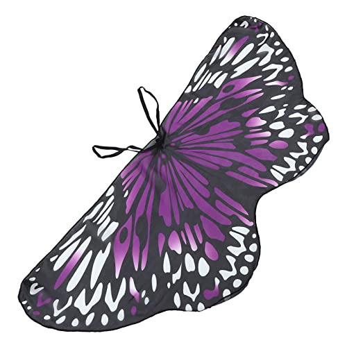FOMIYES Strandtuch Schmetterlingsflügel Cape Partyzubehör Mädchen Schmetterlingsflügel Umhang Schmetterlingsflügel Ausgefallenes Strandtuch Flügelschal Schals Schal Polyester von FOMIYES
