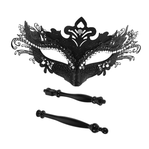 FOMIYES Strass Maske mit Handstick für Damen Handgehaltene Maskerade Maske für Karneval und Kostümpartys Stilvolles Accessoire für Unvergessliche Feiern FOMIYES Strass Maske mit Handstick für Damen Handgehaltene Maskerade Maske für Karneval und Kostümpartys Stilvolles Accessoire für Unvergessliche Feiern von FOMIYES