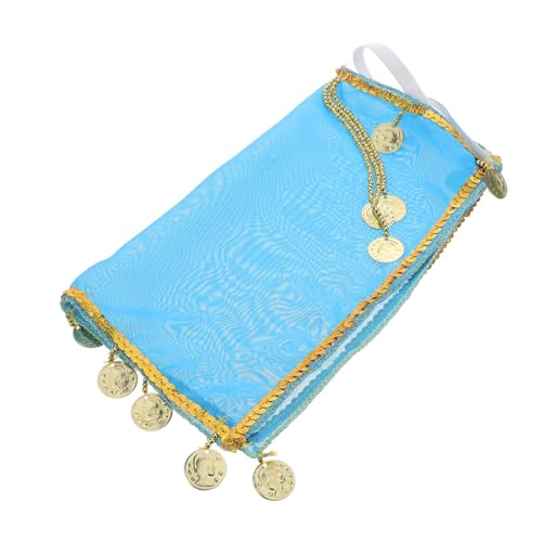 FOMIYES Tanz-performance-schleier Gesichtsschleier Für Damen Stütze Fallen Bauchtänzerin Kostüm Party Karnevalskostüme Für Frauen Metall Exotisch Stamm Mädchen Sky-blue Chiffon FOMIYES Tanz-performance-schleier Gesichtsschleier Für Damen Stütze Fallen Bauchtänzerin Kostüm Party Karnevalskostüme Für Frauen Metall Exotisch Stamm Mädchen Sky-blue Chiffon von FOMIYES