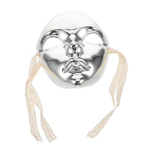 FOMIYES Technologische Schönheitsmaske Karnevalsmask Frauen dekorative Masken Vintage Maskerade Maske Maskerade -Maskenersatz Maskerade-Maskendekoration Harz abs Silver FOMIYES Technologische Schönheitsmaske Karnevalsmask Frauen dekorative Masken Vintage Maskerade Maske Maskerade -Maskenersatz Maskerade-Maskendekoration Harz abs Silver von FOMIYES