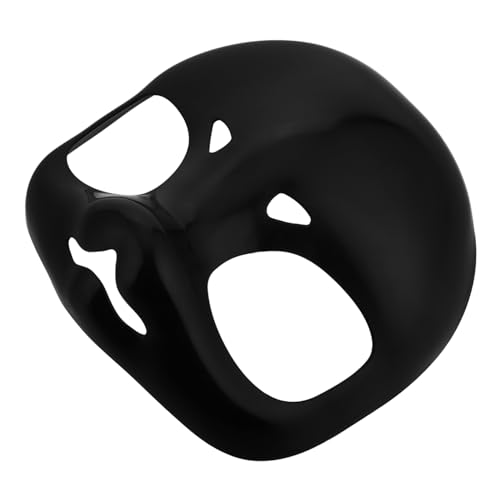 FOMIYES Totenkopfmaske Tiermaske Selber Machen Pelziger Kopfsockel Maske Tier-cosplay-maske Tierkostüm Maske Leere Gesichtsmasken Maskerade-party-maske Unbemalte Diy-maske Schwarz Plastik FOMIYES Totenkopfmaske Tiermaske Selber Machen Pelziger Kopfsockel Maske Tier-cosplay-maske Tierkostüm Maske Leere Gesichtsmasken Maskerade-party-maske Unbemalte Diy-maske Schwarz Plastik von FOMIYES