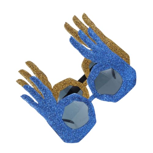 FOMIYES Trendy Partybrille Lustige Handbrille Einzigartige Halloween-brille Skurrile Augenaccessoires Dekorative Sonnenbrille von FOMIYES