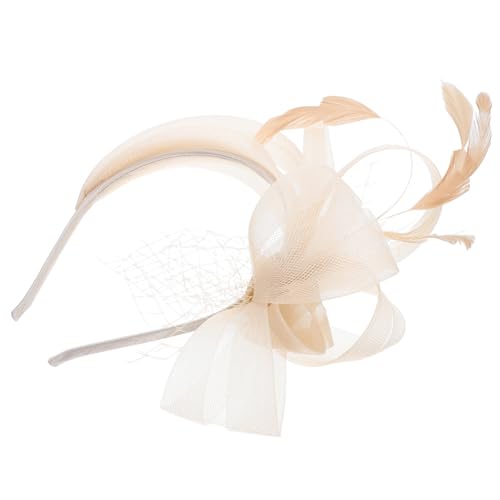 FOMIYES Vintage Damen Haarreif mit Federschmuck Leichtes Flapper Headband für Cocktailparty Tea Party und Kostümfest Stilvolles Haaraccessoire in Champagnerfarbe FOMIYES Vintage Damen Haarreif mit Federschmuck Leichtes Flapper Headband für Cocktailparty Tea Party und Kostümfest Stilvolles Haaraccessoire in Champagnerfarbe von FOMIYES