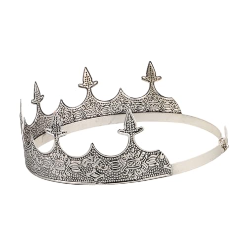 FOMIYES Vintage Königskronenhüte Für Männer Hat Zubehör Geburtstagskrone Geburtstagskrone Mit Diademen Kostümzubehör Für König Geburtstagskrone Für Abschlussball Partyhüte FOMIYES Vintage Königskronenhüte Für Männer Hat Zubehör Geburtstagskrone Geburtstagskrone Mit Diademen Kostümzubehör Für König Geburtstagskrone Für Abschlussball Partyhüte von FOMIYES