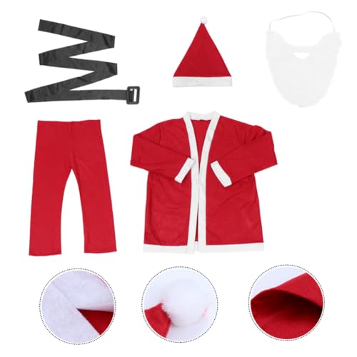 FOMIYES Weihnachtsmann Kostüm für Männer Santa Claus Cosplay Outfit für Weihnachten Langlebige Weihnachtskleidung für Partys und Feiern für Familie und Freunde FOMIYES Weihnachtsmann Kostüm für Männer Santa Claus Cosplay Outfit für Weihnachten Langlebige Weihnachtskleidung für Partys und Feiern für Familie und Freunde von FOMIYES