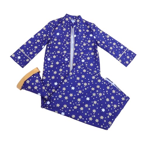FOMIYES Zaubererroben Und -umhang Zaubererkostüm Zaubererhut Zaubererumhang Für Zauberermantel Zauberer-outfit Zauberer Umhang Hexenmeisterkostüm Zauberer-tunika Polyester von FOMIYES