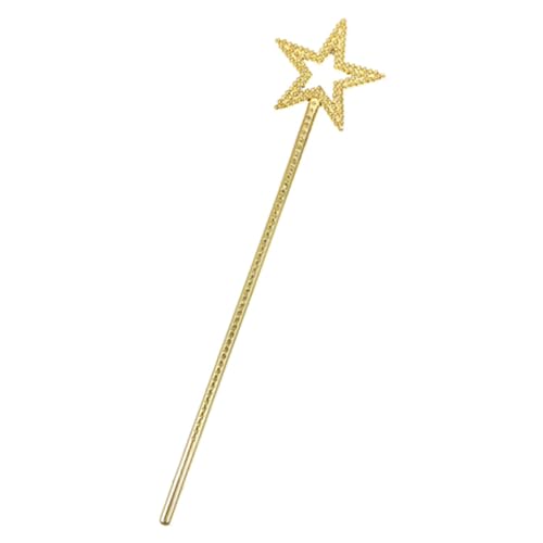 FOMIYES Zauberstab Kostüm funkeln Kleinkind Feenflügel Fee für Mädchen Sterne Fee Sticks Sternenstab Fee Kostüm Requisit Zauberstäbe für Überzug Golden von FOMIYES