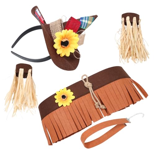 FOMIYES Zubehör Stirnband &Amp; Requisiten Halloween Party Feiern Halskette Cosplay Dekorationen Strohhut Kit Halsband Partys Armbänder Urlaub Armband Filz Erwachsene Karneval Ernte FOMIYES Zubehör Stirnband &Amp; Requisiten Halloween Party Feiern Halskette Cosplay Dekorationen Strohhut Kit Halsband Partys Armbänder Urlaub Armband Filz Erwachsene Karneval Ernte von FOMIYES