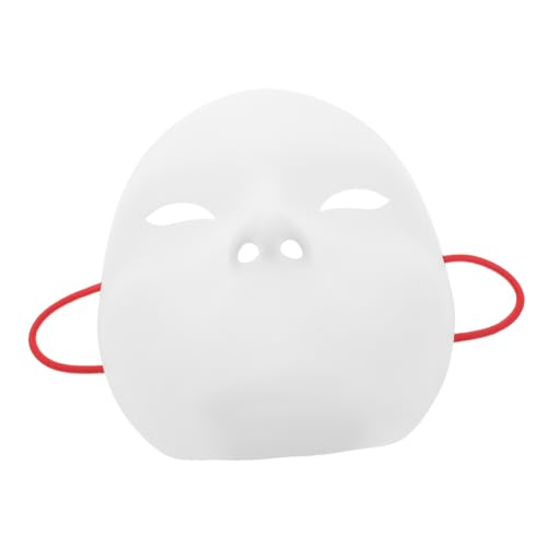 FOMIYES leere Maske Männer Cosplay Maske Halloween-Maske Maskerade Gesichtsmaske Maskerademaske Maskenkostüm Kostümmaske Masken für Erwachsene Cosplay dekorative Masken Plastik Weiß von FOMIYES