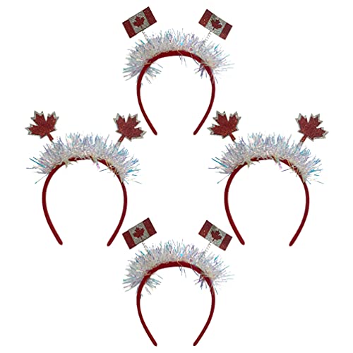 Mode Festival Kopfbedeckung 4pcs Karneval Party Stirnband Blatt Design Haar Requisite Für Jungen Und Mädchen Erwachsene von FOMIYES