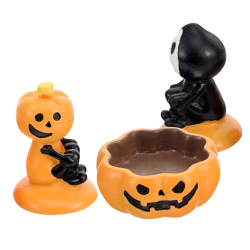 FONDOTIN 1 Satz Aquarium Landschaftsbau Ornamente Desktop-Halloween-verzierung Halloween-kerzendekor Einzigartiger Kerzenhalter Teelichtbehälter Leere Kerzenbecher Halloween- Harz FONDOTIN 1 Satz Aquarium Landschaftsbau Ornamente Desktop-Halloween-verzierung Halloween-kerzendekor Einzigartiger Kerzenhalter Teelichtbehälter Leere Kerzenbecher Halloween- Harz von FONDOTIN