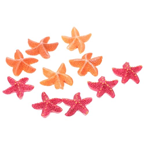 FONDOTIN 10 Stück Aquarium-Haustier-Ornament künstlich Ornamente Mini nautisch Mikro Aquarium Decorations Micro Landscape Adornments Meereslebewesen-Schmuck Imitation von Seesternen Harz FONDOTIN 10 Stück Aquarium-Haustier-Ornament künstlich Ornamente Mini nautisch Mikro Aquarium Decorations Micro Landscape Adornments Meereslebewesen-Schmuck Imitation von Seesternen Harz von FONDOTIN