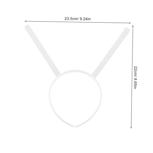 FONDOTIN 10 Stück Teiliges Transparente Kunststoff stirnband basis Breit mit Langen Antennen für DIY projekte Cosplay und Party Geeignet Leicht und Vielseitig FONDOTIN 10 Stück Teiliges Transparente Kunststoff stirnband basis Breit mit Langen Antennen für DIY projekte Cosplay und Party Geeignet Leicht und Vielseitig von FONDOTIN
