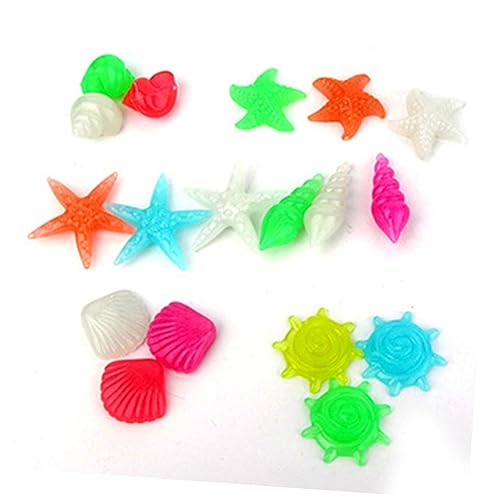 FONDOTIN 100 Stück leuchtendes für Aquarien Aquarium Panzer Wasser- Fischtankdekor Dekorationen Home Decor wohnungsdeko wohnraumdeko Tedious Fish Tank Home Dekoration DIY-Verzierung von FONDOTIN