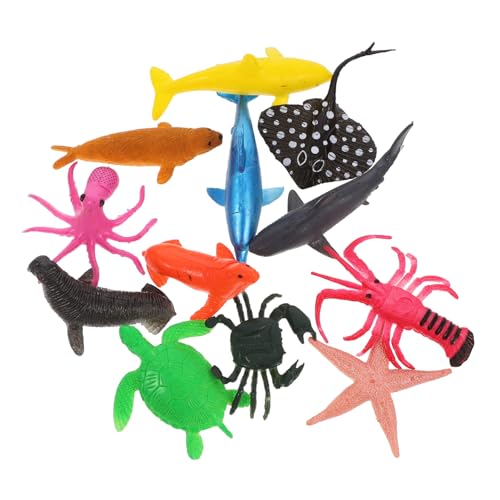FONDOTIN 12 Stück Meerestiermodell für Meerestierfiguren Kunststoff Tierfiguren Marine Tier Nachbildung Tierfiguren Aquarium Meerestiere Spielzeugtiere aus Kunststoff Abs FONDOTIN 12 Stück Meerestiermodell für Meerestierfiguren Kunststoff Tierfiguren Marine Tier Nachbildung Tierfiguren Aquarium Meerestiere Spielzeugtiere aus Kunststoff Abs von FONDOTIN