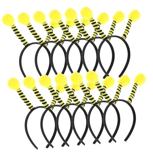 FONDOTIN 12 Stück Teiliges Bienen antenne Haarreif Weiche Damen Haarreifen Leichtes Bienenkostüm Zubehör für Halloween Karneval Motto party Komfortabler Sitz Verspieltes Design FONDOTIN 12 Stück Teiliges Bienen antenne Haarreif Weiche Damen Haarreifen Leichtes Bienenkostüm Zubehör für Halloween Karneval Motto party Komfortabler Sitz Verspieltes Design von FONDOTIN