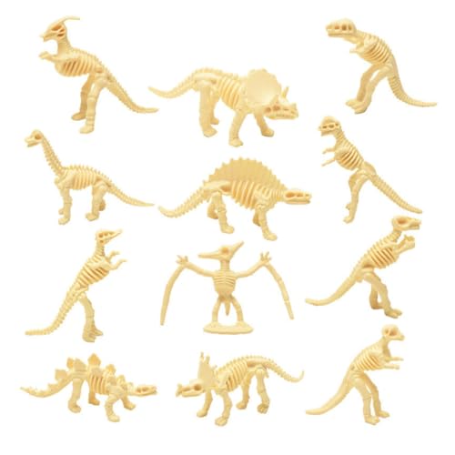 FONDOTIN 12 Stück Teiliges Dinosaurier Skelett Modell zum Ausgraben und Zusammenbauen Pädagogisches für Realistisches Archäologie Experiment Geeignet für Dino mottopartys und Spielerisches FONDOTIN 12 Stück Teiliges Dinosaurier Skelett Modell zum Ausgraben und Zusammenbauen Pädagogisches für Realistisches Archäologie Experiment Geeignet für Dino mottopartys und Spielerisches von FONDOTIN