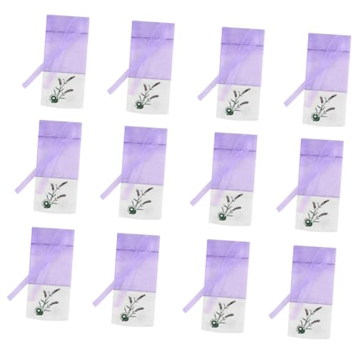 FONDOTIN 12 Stück Teiliges Leere Lavendel Säckchen mit Kordelzug Gazebeutel mit Lavendelblumenmuster Vielseitig für Gewürze Kräuter Schmuck und Geschenkverpackung Atmungsaktiv und Dekorativ FONDOTIN 12 Stück Teiliges Leere Lavendel Säckchen mit Kordelzug Gazebeutel mit Lavendelblumenmuster Vielseitig für Gewürze Kräuter Schmuck und Geschenkverpackung Atmungsaktiv und Dekorativ von FONDOTIN