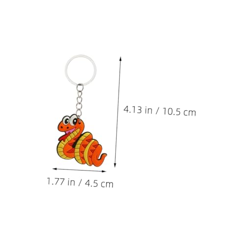 FONDOTIN 18 Stück Teiliges Schlange Schlüsselanhänger Kreative Tieranhänger für Party Mitgebsel Taschenanhänger Schulzubehör Geschenkideen FONDOTIN 18 Stück Teiliges Schlange Schlüsselanhänger Kreative Tieranhänger für Party Mitgebsel Taschenanhänger Schulzubehör Geschenkideen von FONDOTIN