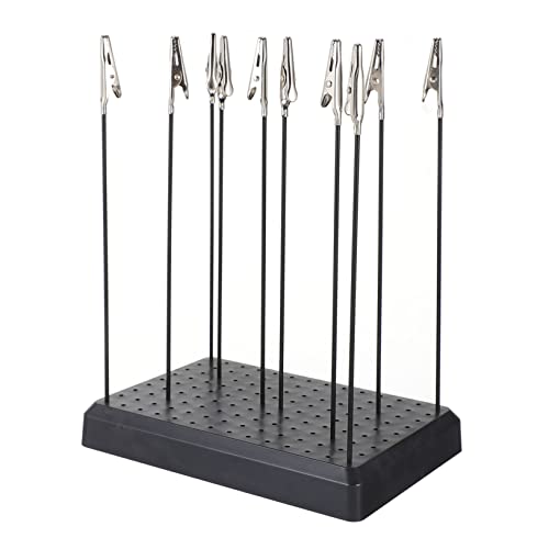 FONDOTIN 1Satz DIY Modell Farbclip Halter Einstellbarer Spritzlackierständer für Präzises Malen von Modellautos Flugzeugen und Mehr für Airbrush Spray und Trocknung von FONDOTIN