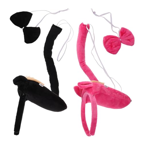 FONDOTIN 2 Sätze Pferdeohren Haarreif Realistischer Pferdeschwanz und Fliege Komplettes Tierkostümset für Zoo und Dschungelpartys Halloween und Rollenspiele FONDOTIN 2 Sätze Pferdeohren Haarreif Realistischer Pferdeschwanz und Fliege Komplettes Tierkostümset für Zoo und Dschungelpartys Halloween und Rollenspiele von FONDOTIN