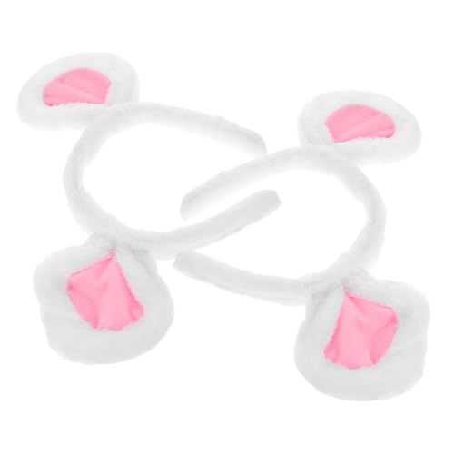 FONDOTIN 2 Stück Plüsch mausohren Stirnband Weiches Tierkostüm accessoire für Erwachsene Komfortables Leicht Anzulegendes Kuscheliges Kopfschmuck für Halloween Fasching Party FONDOTIN 2 Stück Plüsch mausohren Stirnband Weiches Tierkostüm accessoire für Erwachsene Komfortables Leicht Anzulegendes Kuscheliges Kopfschmuck für Halloween Fasching Party von FONDOTIN