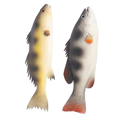 FONDOTIN 2 Stück künstlicher Fisch Animal Figures Animal Toys aktivity Decor gartendekoration Desktop-Fischdekoration Fischfiguren Simulation Fischdekoration Fischskulptur Fisch-Modell Pu FONDOTIN 2 Stück künstlicher Fisch Animal Figures Animal Toys aktivity Decor gartendekoration Desktop-Fischdekoration Fischfiguren Simulation Fischdekoration Fischskulptur Fisch-Modell Pu von FONDOTIN
