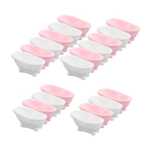 FONDOTIN 20 Stück Mikro-Landschafts-Badewanne Ornamente Mini-Badewannenmodell kleine Wanne Micro Landscape Accessoire Miniaturwaschbadewanne Miniaturbad kleine Badewanne Wannendekor Plastik FONDOTIN 20 Stück Mikro-Landschafts-Badewanne Ornamente Mini-Badewannenmodell kleine Wanne Micro Landscape Accessoire Miniaturwaschbadewanne Miniaturbad kleine Badewanne Wannendekor Plastik von FONDOTIN