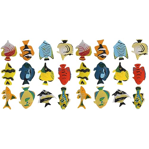 FONDOTIN 24 Stück Künstliche Fische Desktop Tropische Fische Skulptur Desktop Aquariumfische Künstliches Aquarium Aquarium Zubehör Aquarium Tropische Fische Verschleißfestes FONDOTIN 24 Stück Künstliche Fische Desktop Tropische Fische Skulptur Desktop Aquariumfische Künstliches Aquarium Aquarium Zubehör Aquarium Tropische Fische Verschleißfestes von FONDOTIN